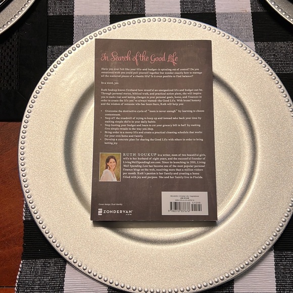 NEW BOOK by RUTH SOUKUP, LIVING WELL SPENDING LESS - unread - Picture 2 of 7